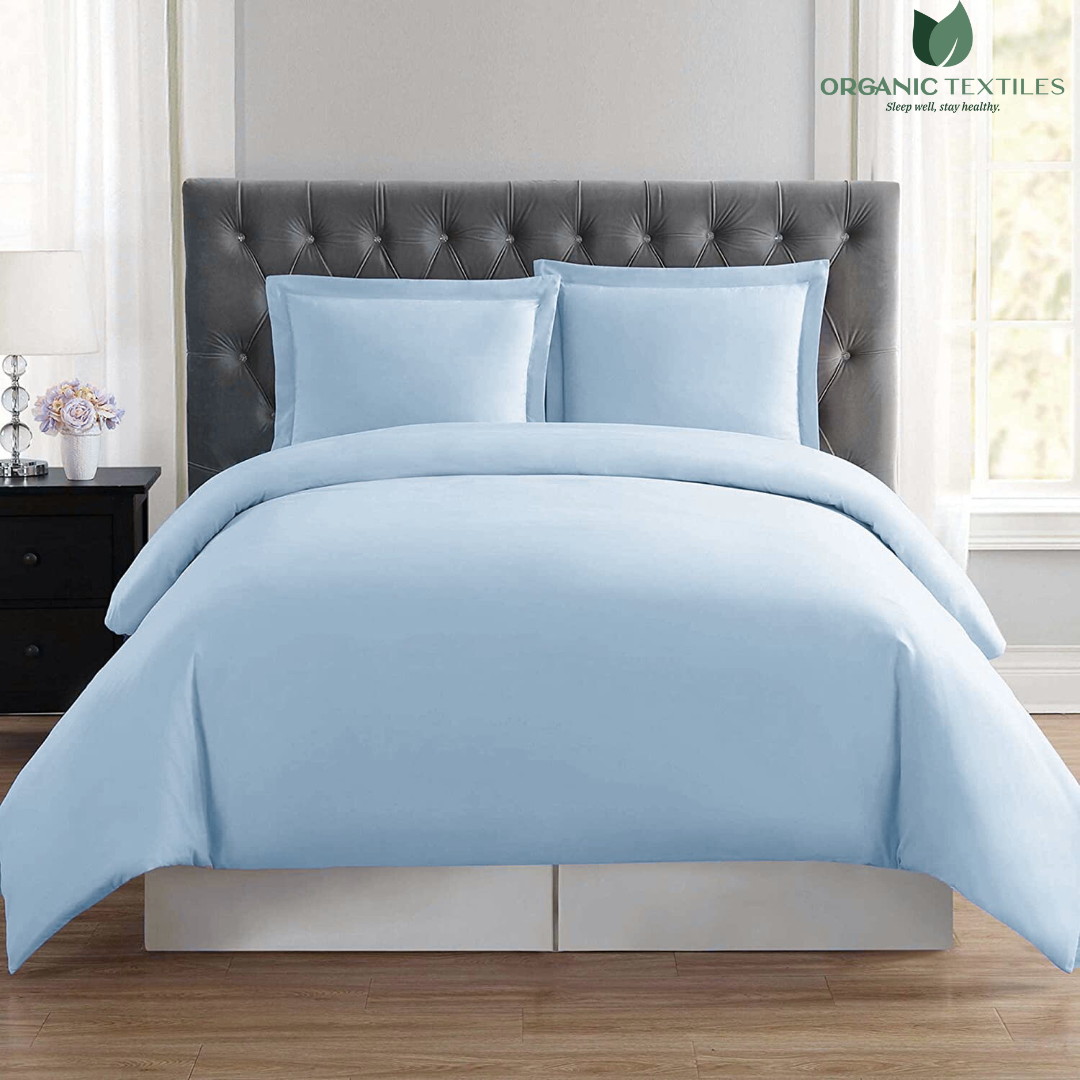 Premium Organic Cotton Duvet Cover 350 TC - GOTS Certified - Organic Textiles