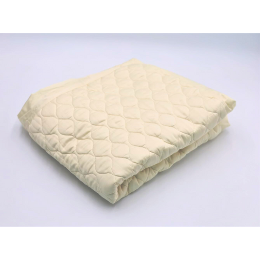 Premium Organic Cotton Crib Mattress Pad, 350 TC (GOTS CERTIFIED) - Organic Textiles