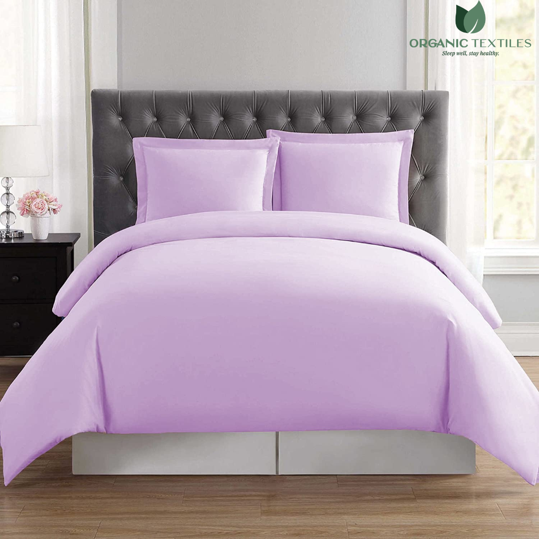Premium Organic Cotton Duvet Cover 350 TC - GOTS Certified - Organic Textiles