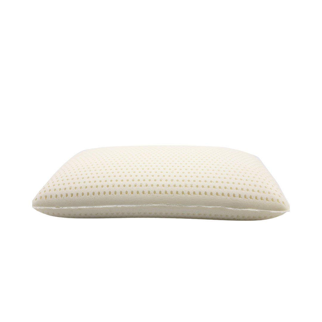 All natural latex foam pillow GOTS certified Cotton cover. Best pillows for hot sleepers because of our pin-hole ventilations