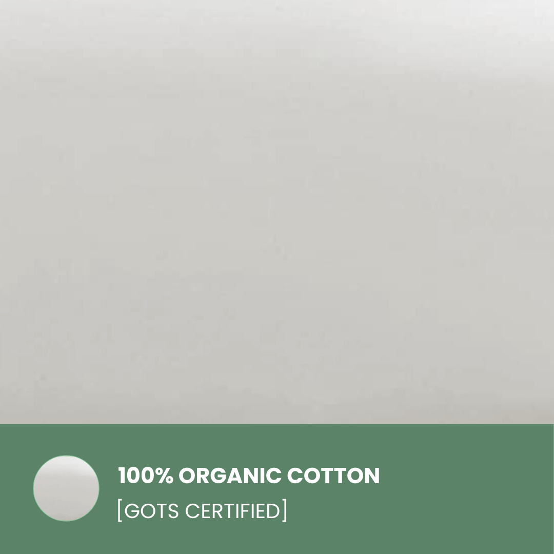 Premium Organic Cotton Duvet Cover 350 TC - GOTS Certified - Organic Textiles