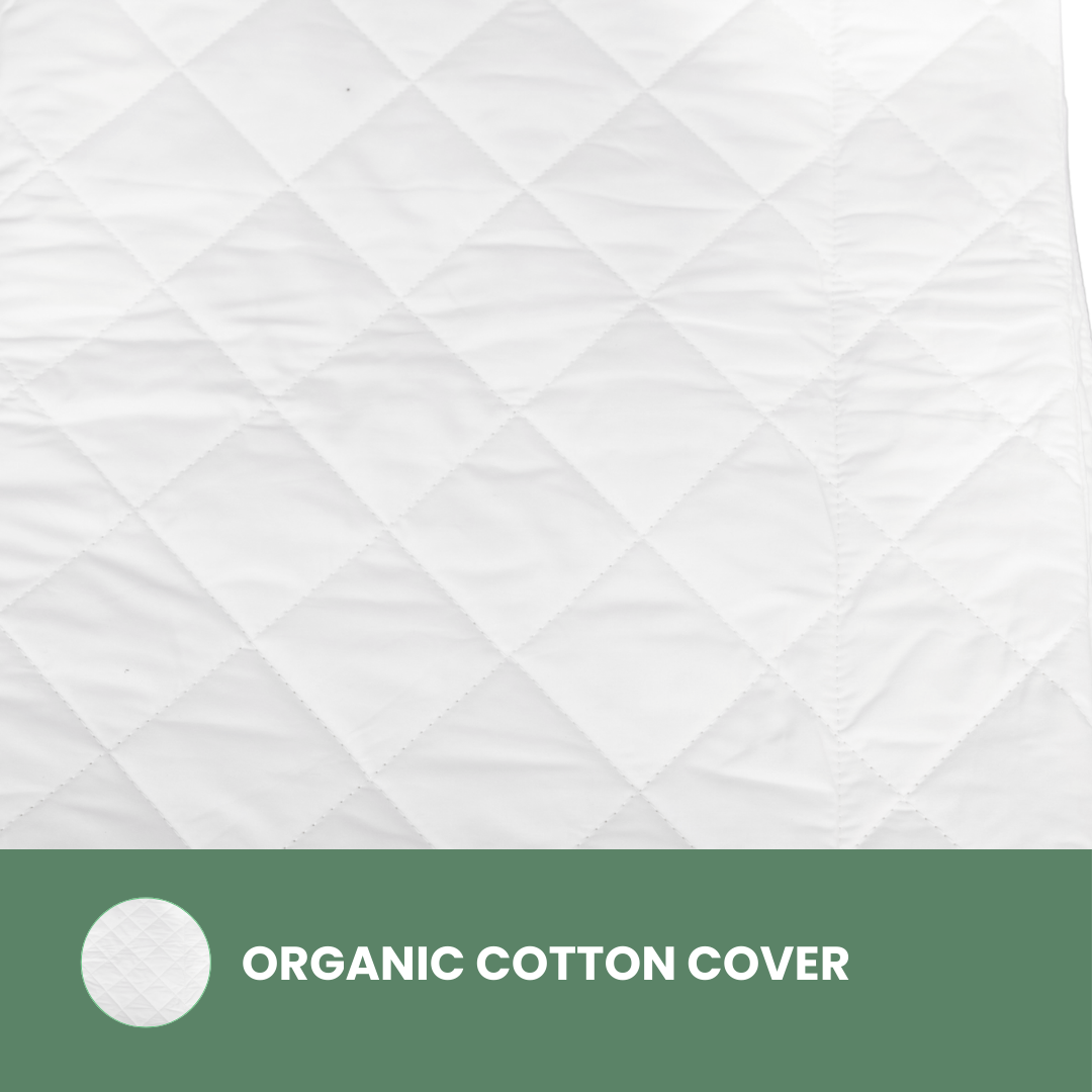 Organic Cotton Coverlet Comforter - Soft, Durable, and Hypoallergenic - Organic Textiles