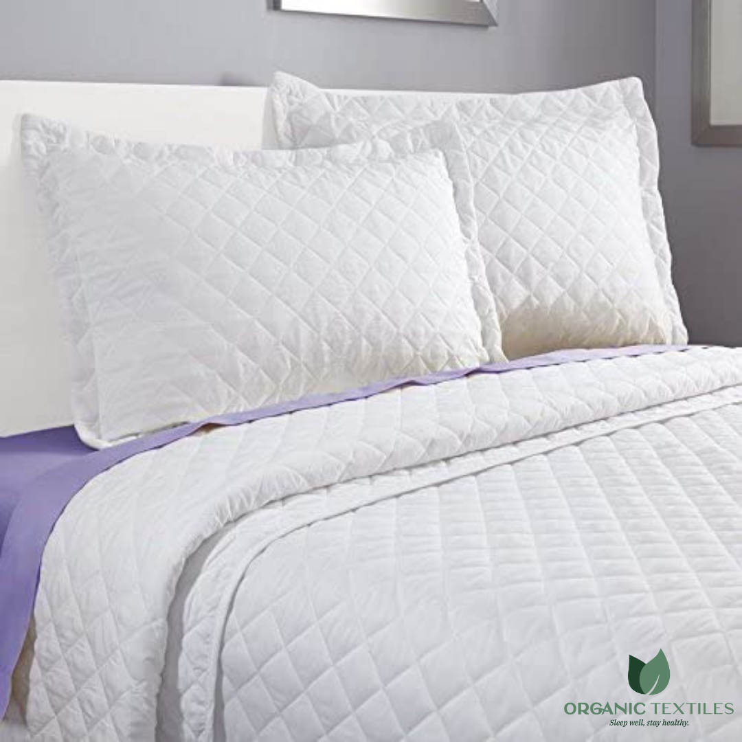 Organic Cotton Coverlet Comforter - Soft, Durable, and Hypoallergenic - Organic Textiles