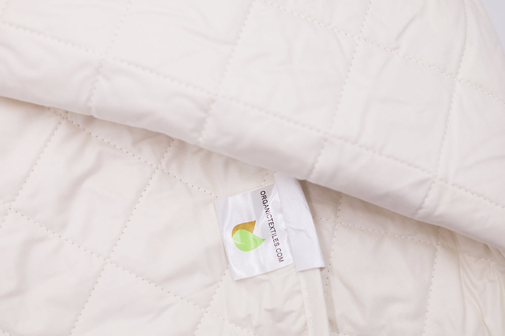Certified Organic Cotton Coverlet Comforter