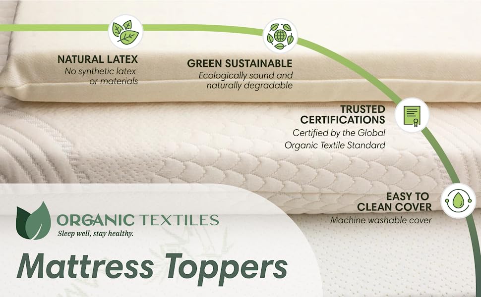 Crib Latex Mattress Topper