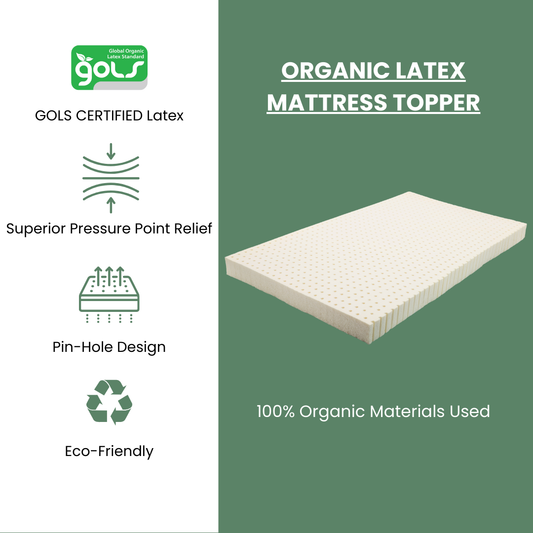 Natural mattress topper
Organic latex bed topper
Eco-friendly mattress pad
Pressure-relief latex topper
Breathable bed topper
Non-toxic mattress overlay
Soft latex comfort layer
Natural foam mattress topper
Hypoallergenic bed pad
Plush latex topper
GOLS-certified mattress topper