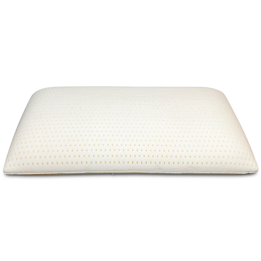 DS 100% Natural Talalay Pillow with Zippered Organic Cotton Cover - Organic Textiles