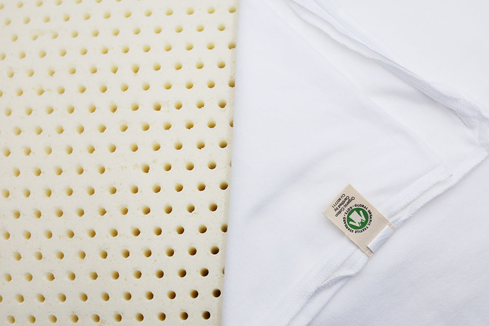 100% Talalay Latex Pillow - GOTS Certified - GOLS Certified - Best Latex Pillow - standard queen king size - Best pillow for sleeping - Latex Pillow