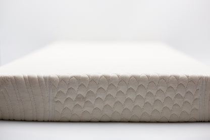 Organic Latex Mattress Topper 3" Inch [GOTS Certified] w/Organic Cotton Cover Protector - Organic Textiles