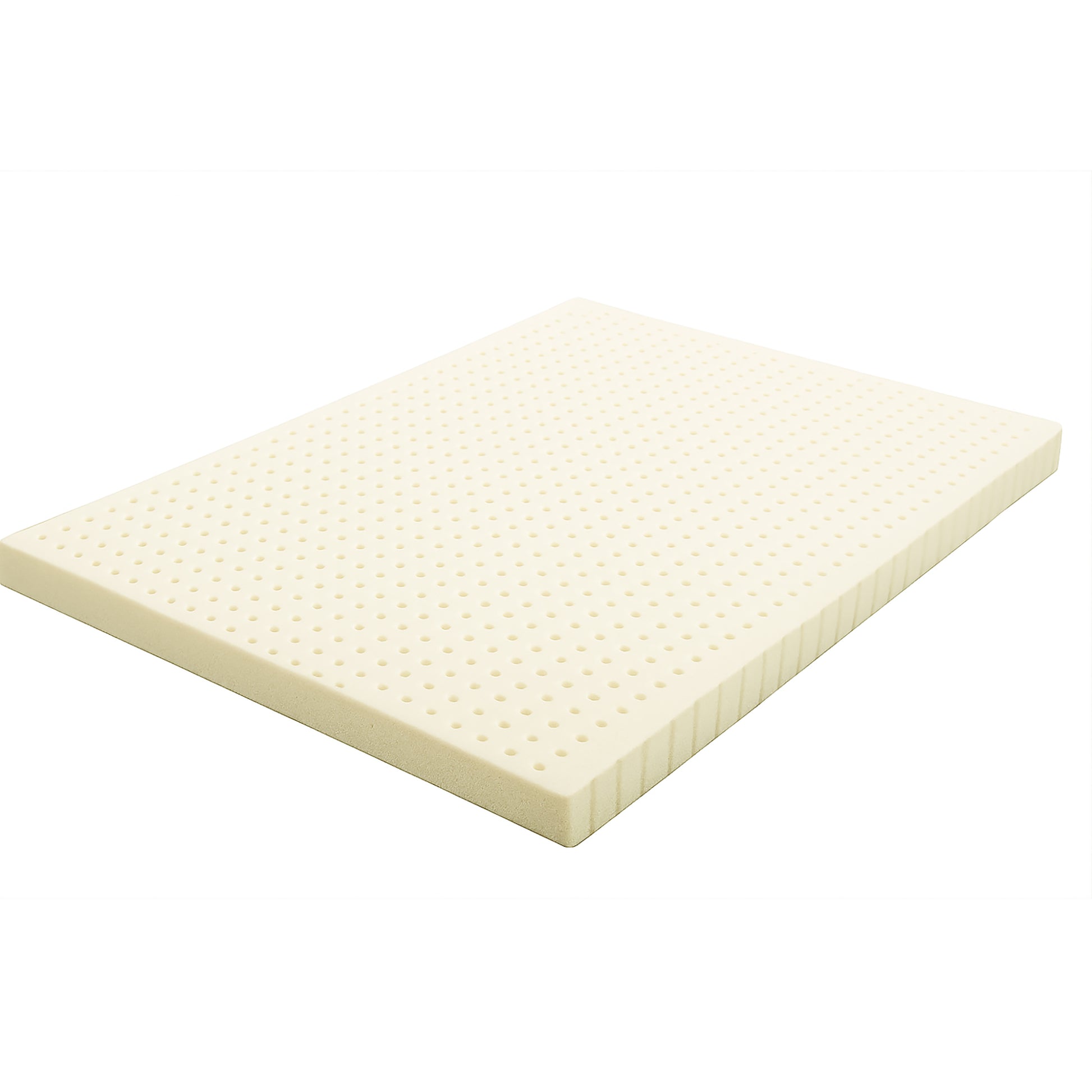 Organic Latex Adult Mattress Topper with Removable Cover - GOLS Certified - Organic Textiles