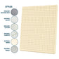 Organic Latex Adult Mattress Topper with Removable Cover - GOLS Certified - Organic Textiles