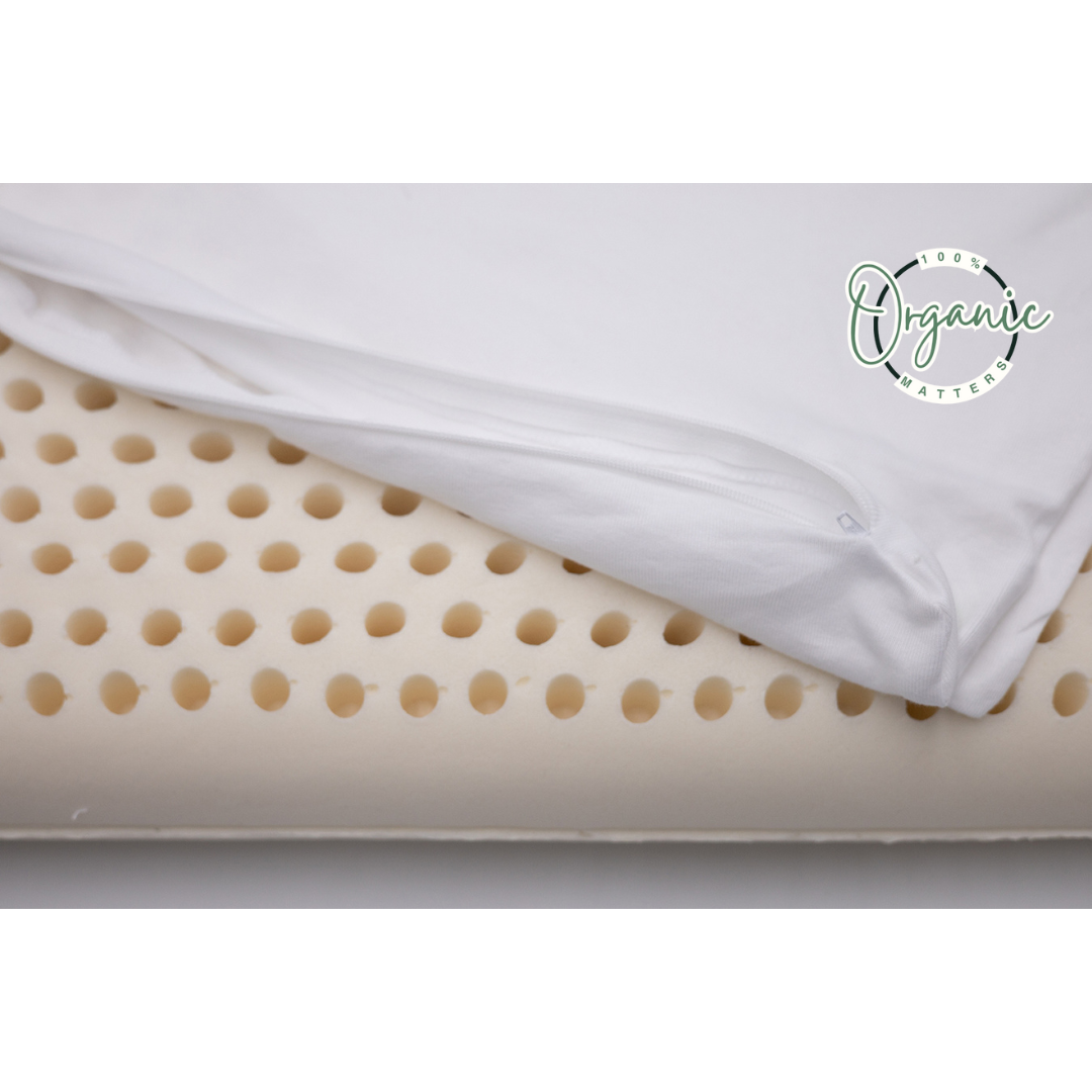 100% Premium Organic Latex Pillow for Sleeping [GOTS & GOLS CERTIFIED]