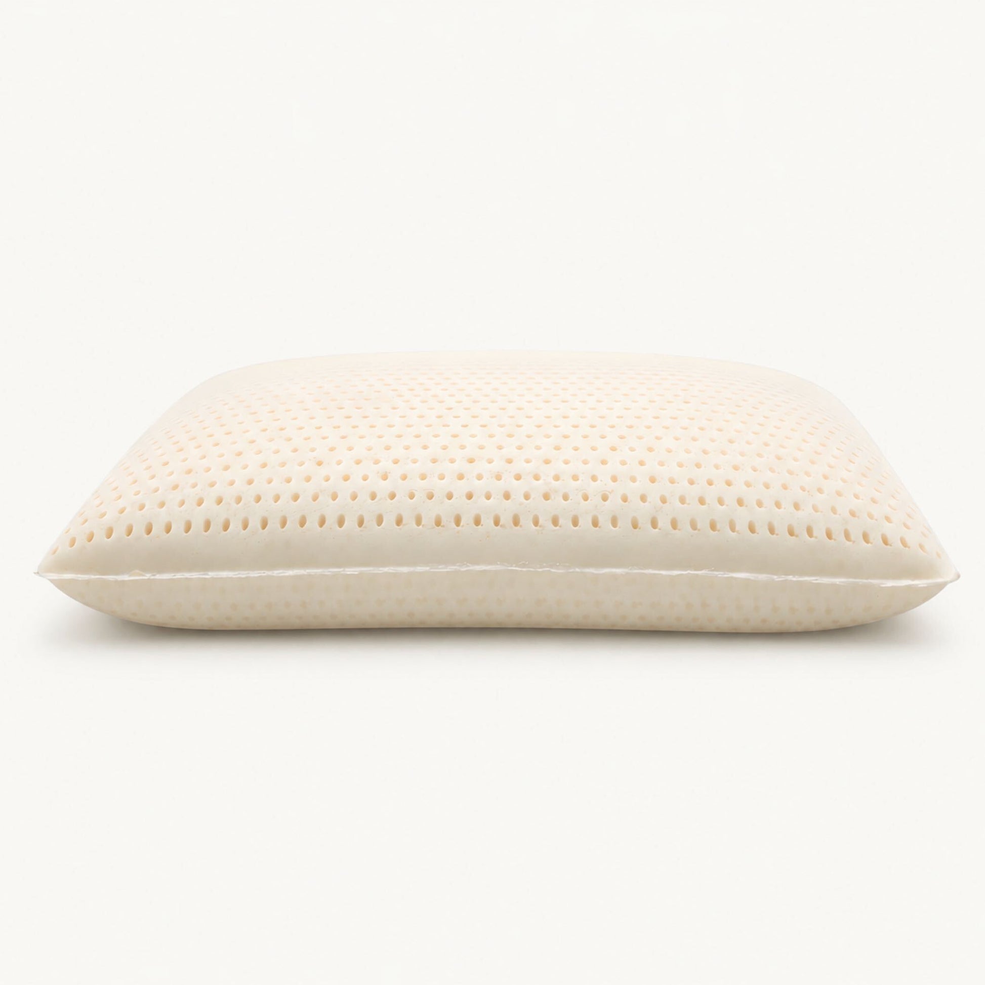 100% Natural Talalay Latex Bed Pillow with GOTS Certified Cotton Cover - Organic Textiles