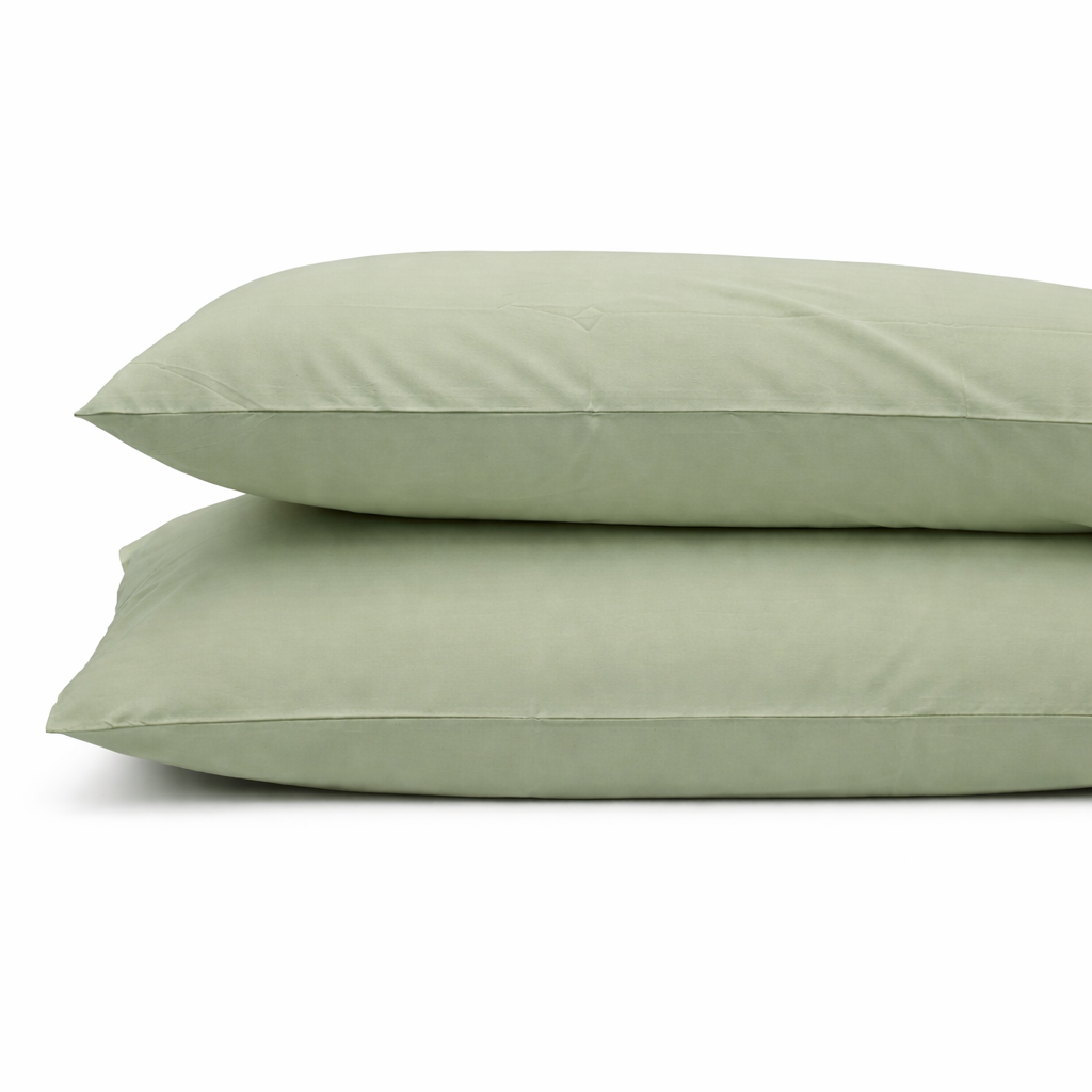 Organic Cotton Bed Pillowcases - Breathable and Smoothly Soft - [GOTS CERTIFIED] - Organic Textiles
