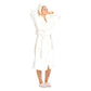 womens organic cotton bathrobe gots certified, plush soft, quick drying, spa quality bath robe, best bath robes