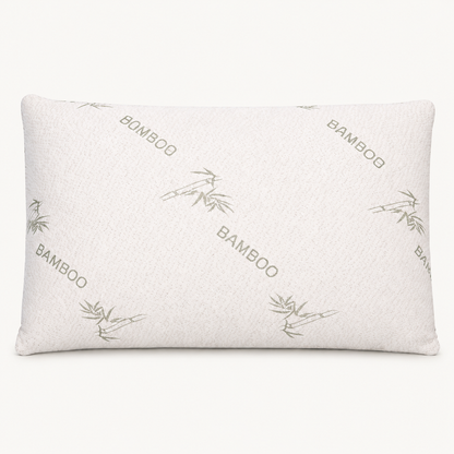 Organic Shredded Latex Bed Pillow [GOLS CERTIFIED] with Zippered Cover - Organic Textiles