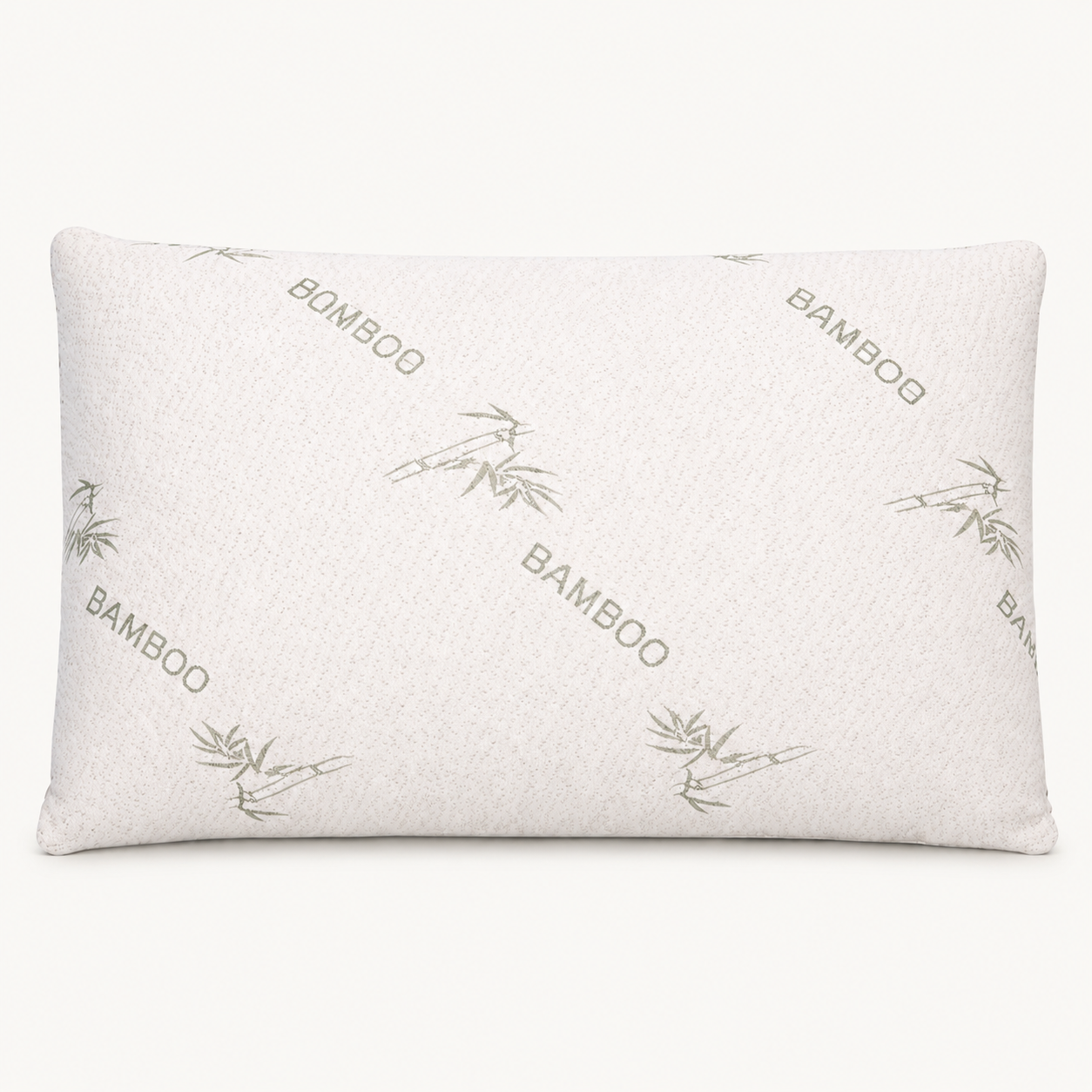 Organic Shredded Latex Bed Pillow [GOLS CERTIFIED] with Non-Zipper Cover - Organic Textiles