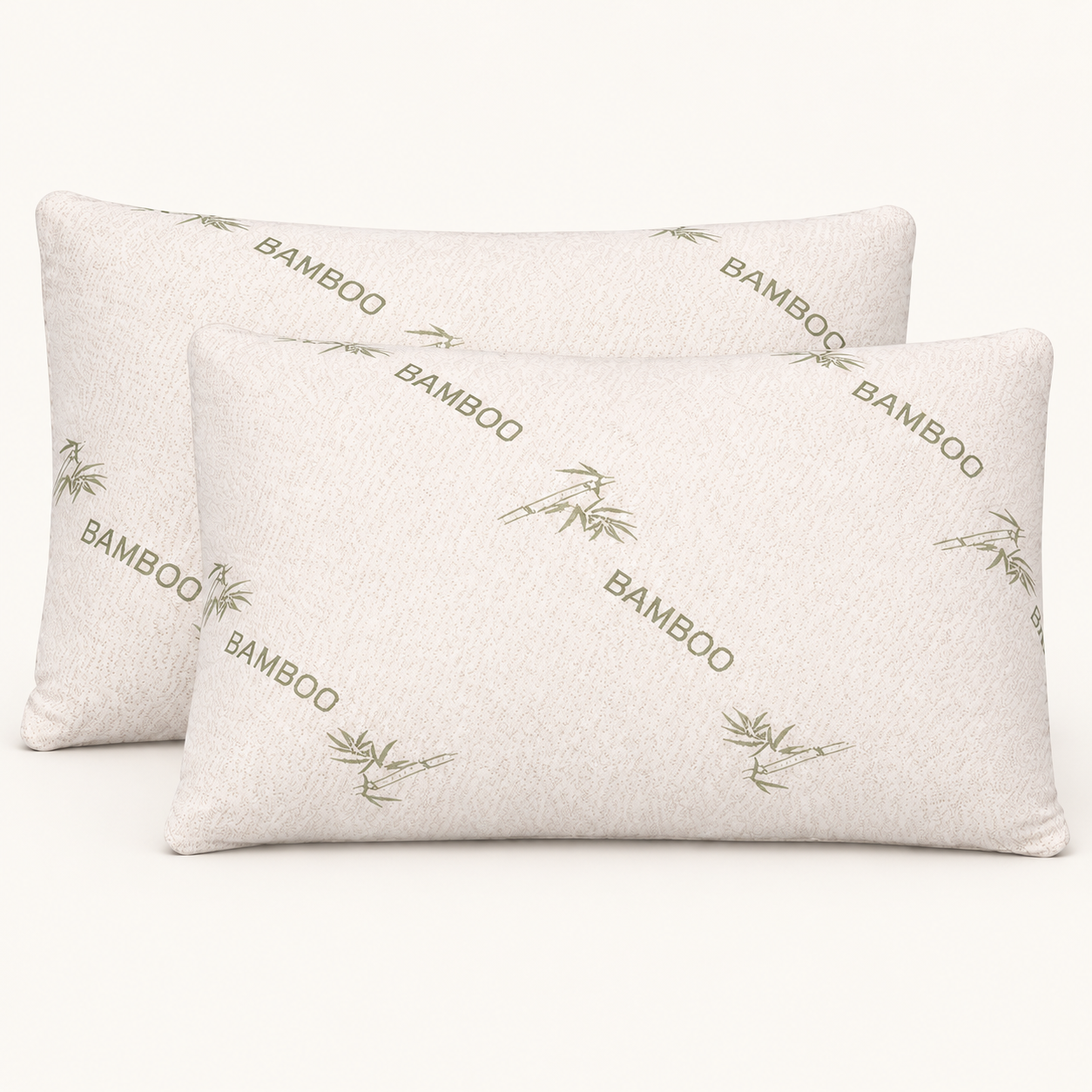 Organic Shredded Latex Bed Pillow [GOLS CERTIFIED] with Non-Zipper Cover - Organic Textiles