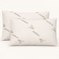 Organic Shredded Latex Bed Pillow [GOLS CERTIFIED] with Zippered Cover - Organic Textiles