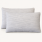 Organic Shredded Latex Bed Pillow [GOLS CERTIFIED] with Non-Zipper Cover - Organic Textiles