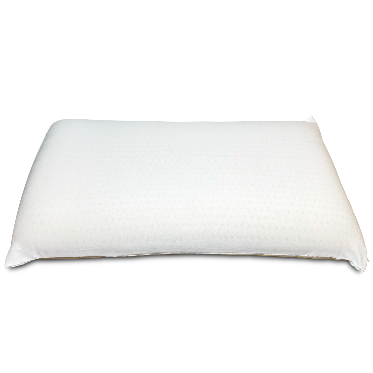 DS 100% Natural Talalay Pillow with Zippered Organic Cotton Cover - Organic Textiles