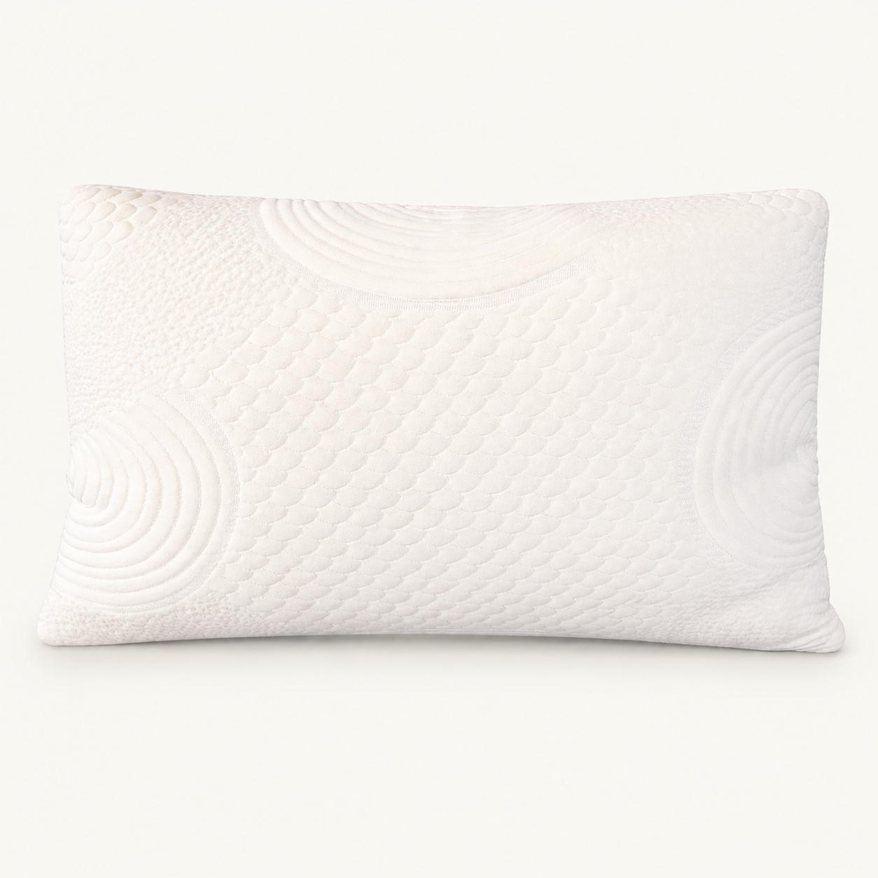 Organic Shredded Latex Bed Pillow [GOLS CERTIFIED] with Non-Zipper Cover - Organic Textiles