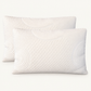 Organic Shredded Latex Bed Pillow [GOLS CERTIFIED] with Zippered Cover - Organic Textiles
