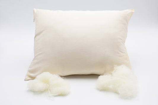 Natural Wool Filled Pillow