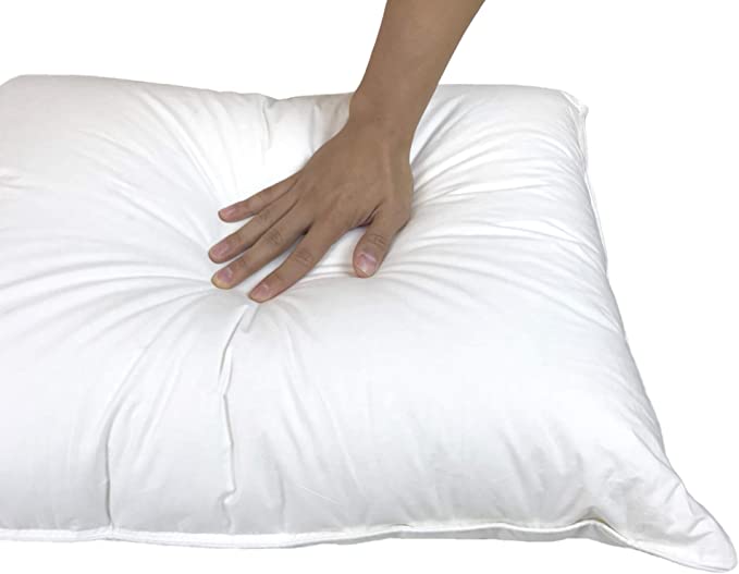 Real Down Pillow with Organic Cotton Cover (Available in Different Sizes) - Organic Textiles