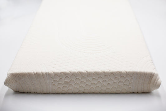 Organic Latex Mattress Topper, Covered with Premium Organic Cotton, 2" inch [GOLS Certified] - Organic Textiles