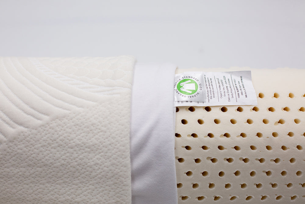 Natural Latex Body Pillow - Organic Textiles