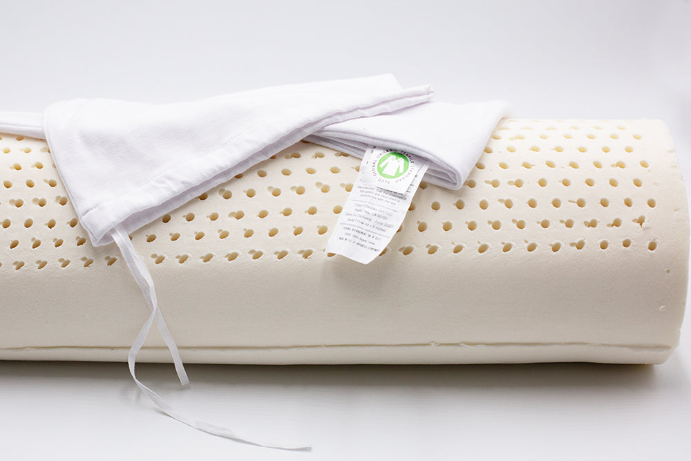 Natural Latex Body Pillow - Organic Textiles