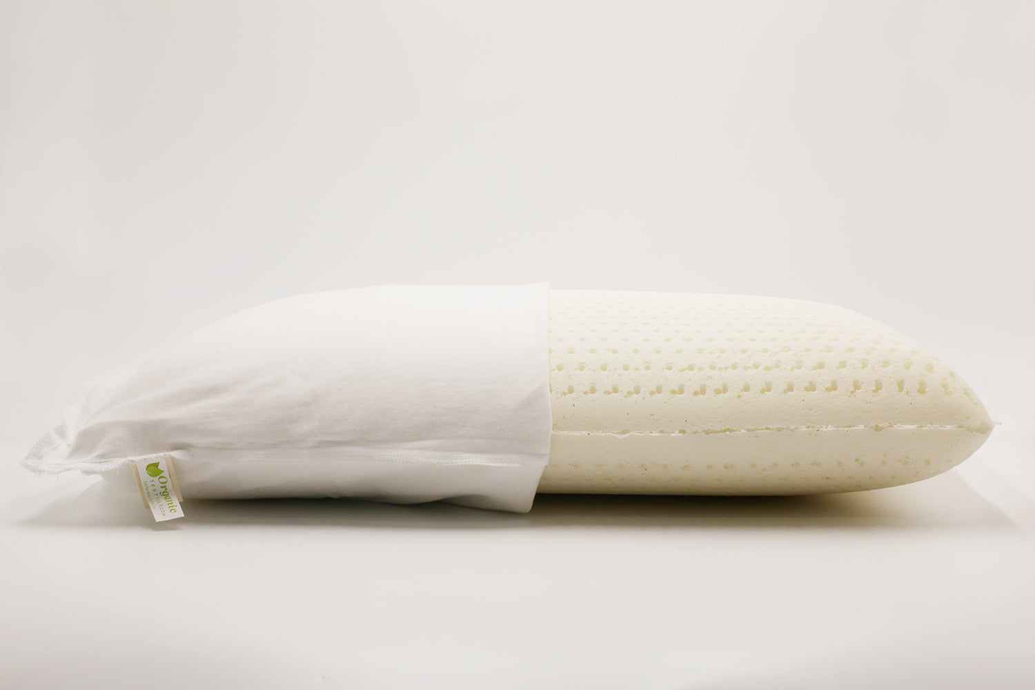 Premium Low Loft Latex Pillow [GOTS Certified] - Organic Textiles