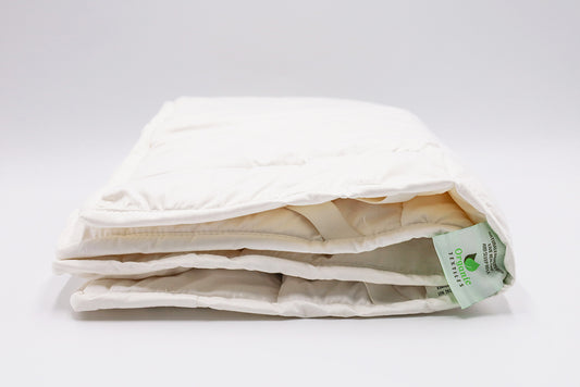 Wool Crib Mattress Pad - Organic Textiles