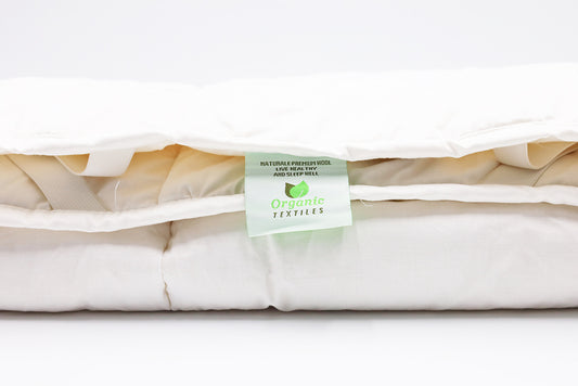 Wool Crib Mattress Pad - Organic Textiles